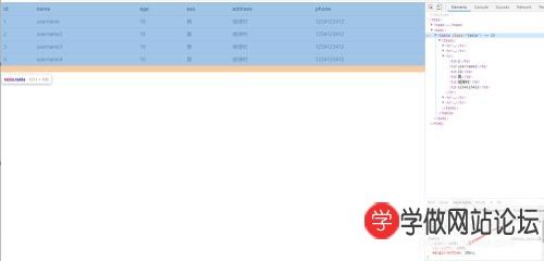 Bootstrap怎么制作响应式表格