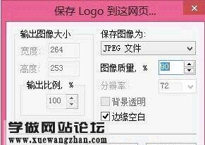 快速网站LOGO制作软件使用步骤4