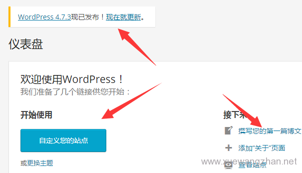 如何修改wordpress后台内容